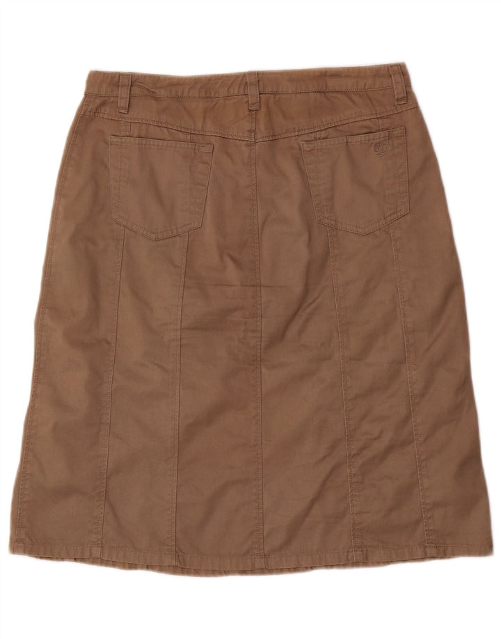 Timberland A-line nederdel til kvinder US 6 Medium W30 brun bomuld