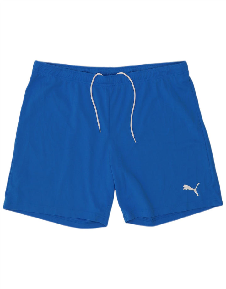 Puma Herre Sportshorts 2XL Blå Polyester Sports