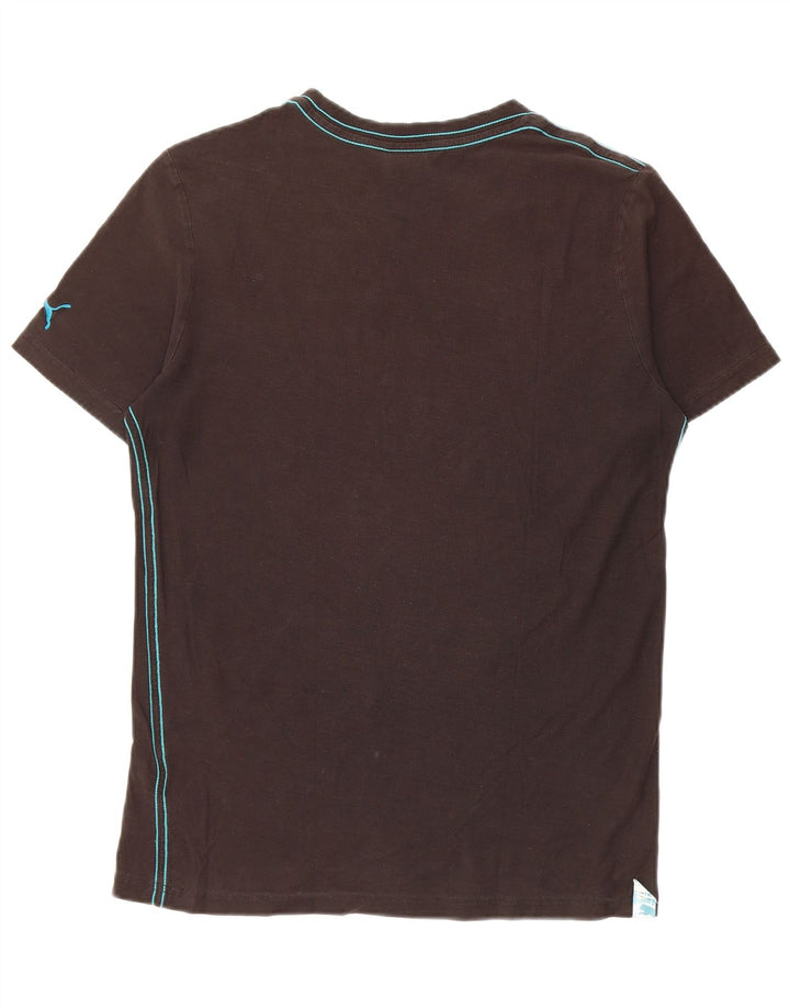 Puma Herre Grafisk T-Shirt Top Lille Sort