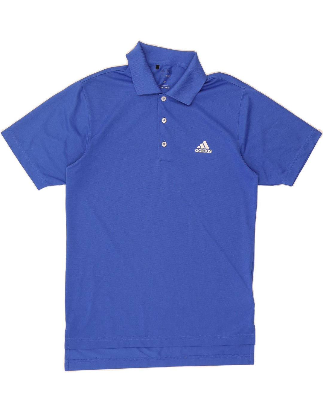 ADIDAS Mens Climalite Polo Shirt Small Blue Polyester Vintage Adidas and Second-Hand Adidas from Messina Hembry 