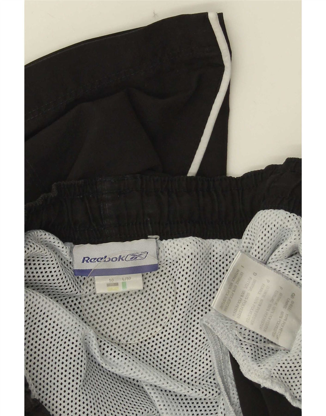 Reebok Badeshorts til mænd mellem sort polyester