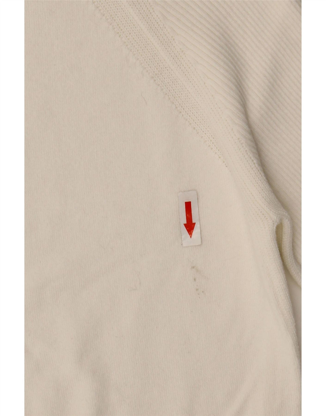 Marks & Spencer Dame Boat Neck Jumper Sweater UK 10 Small White