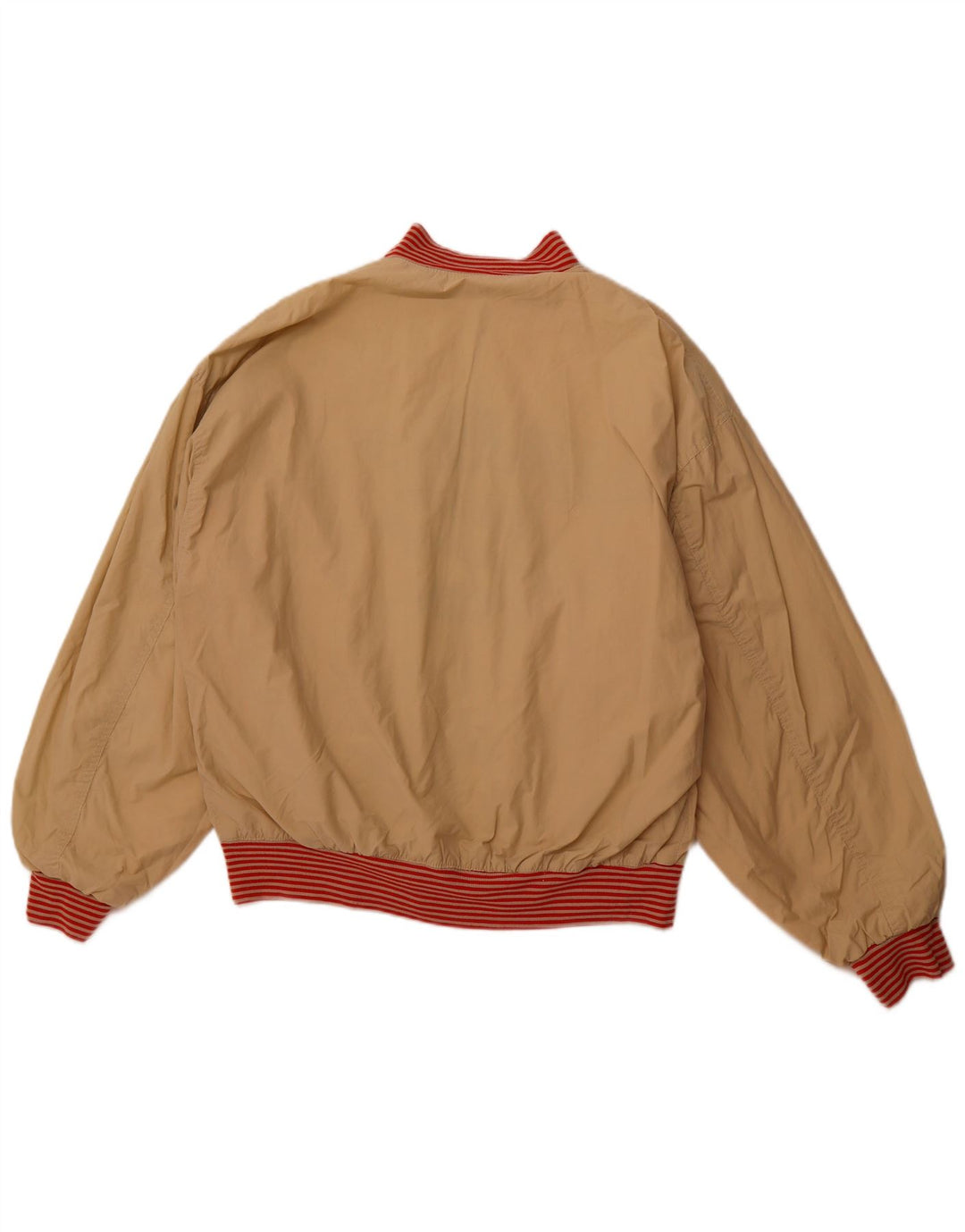 QUARRY Herre grafisk vendbar jakke UK 42 XL Off White Bomuld