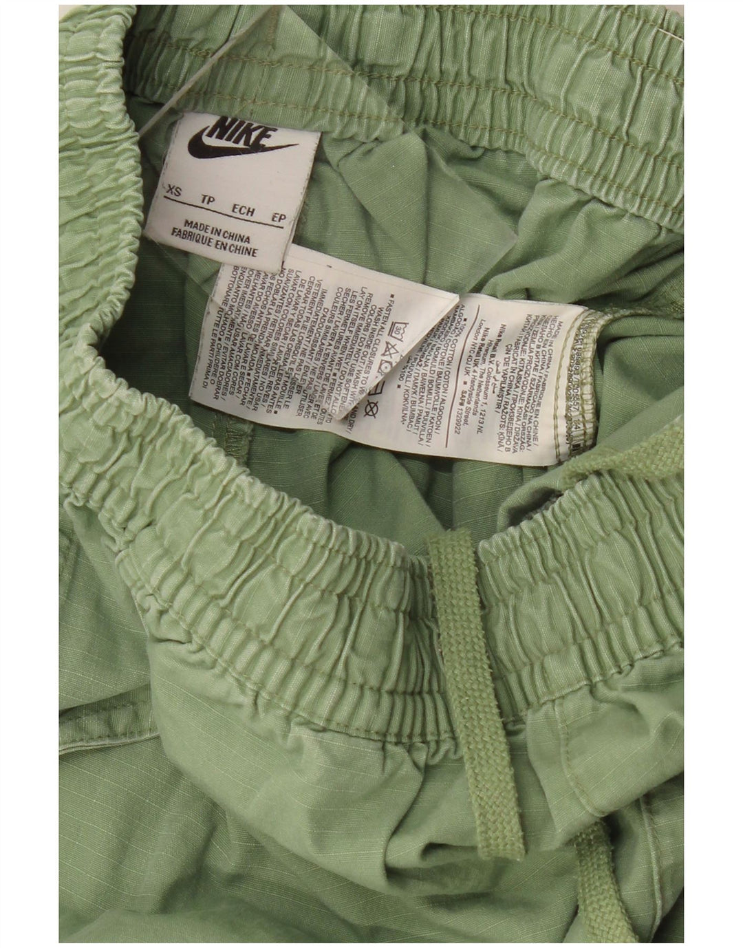 NIKE sportsshorts til kvinder UK 6 XS Grøn bomuld