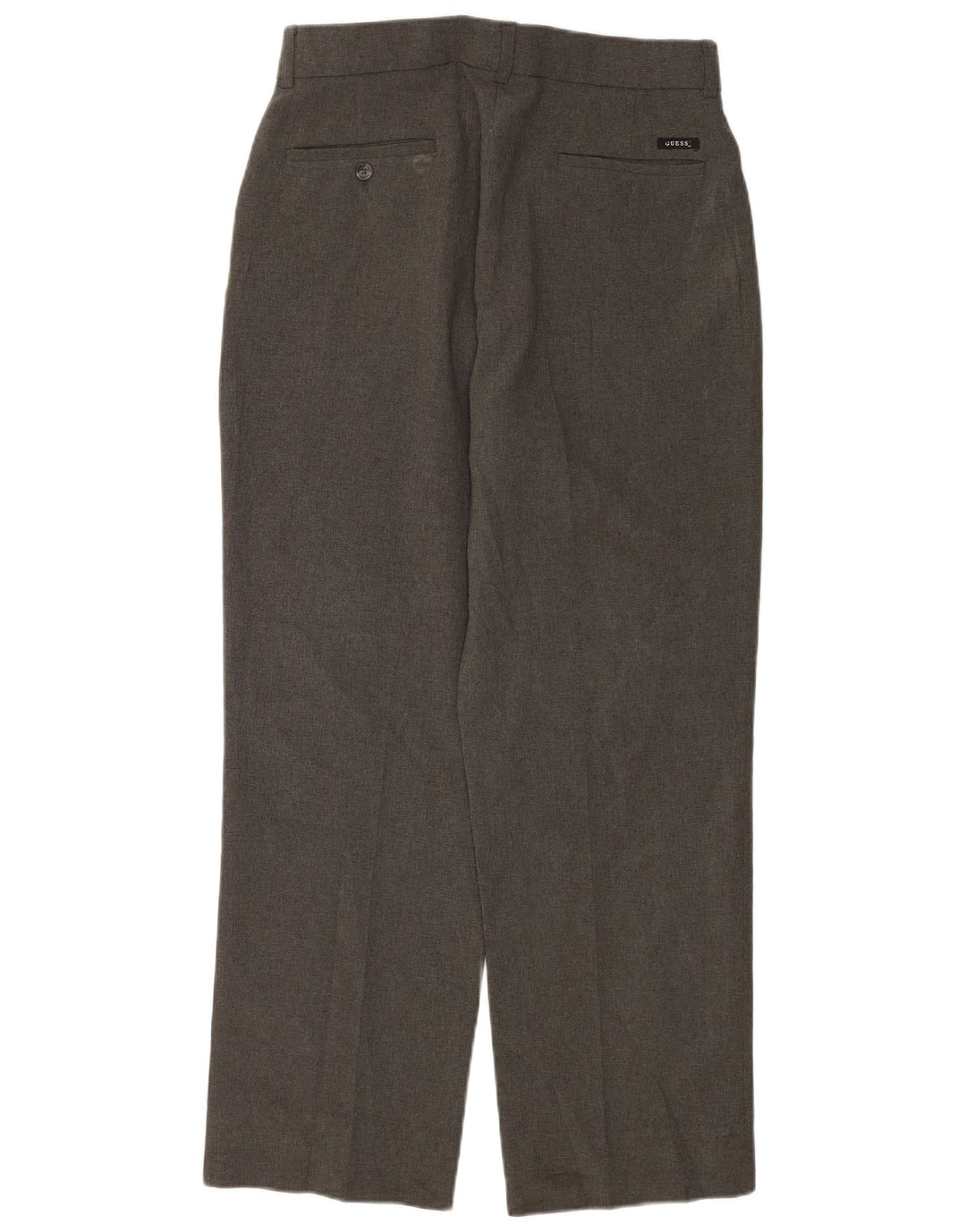 Guess Straight Suit Bukser til mænd W32 L30 Grå polyester