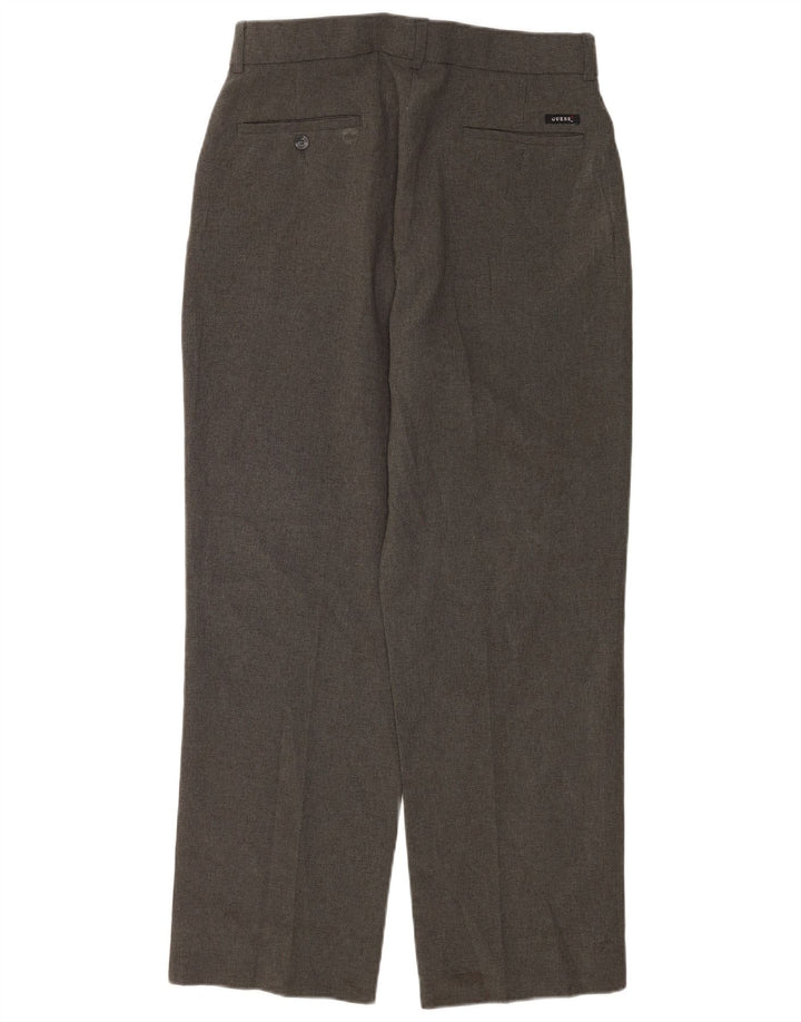 Guess Straight Suit Bukser til mænd W32 L30 Grå polyester
