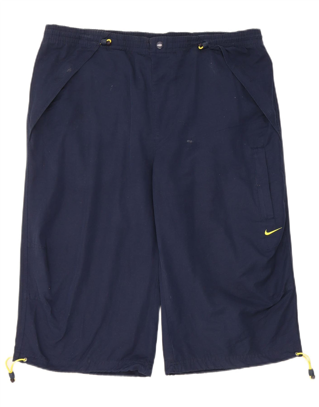 Nike Herre Cargo Bermuda Shorts Medium W36 Navy Blue Bomuld Sports