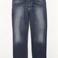 Calvin Klein Straight Jeans til mænd W36 L31 Blå