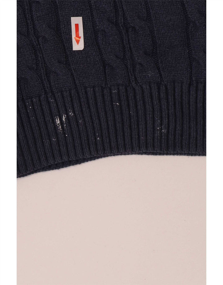 Marks & Spencer Herre Regular Fit Crew Neck sweater XL Navy Blue