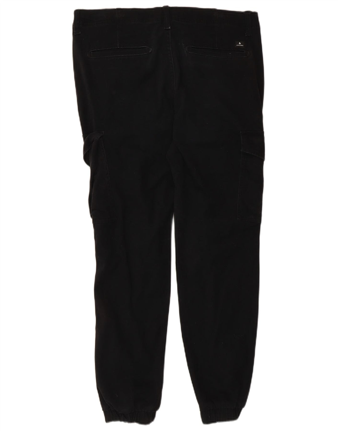 JACK & JONES Herre jogger Cargo Bukser W32 L28 Sort Bomuld