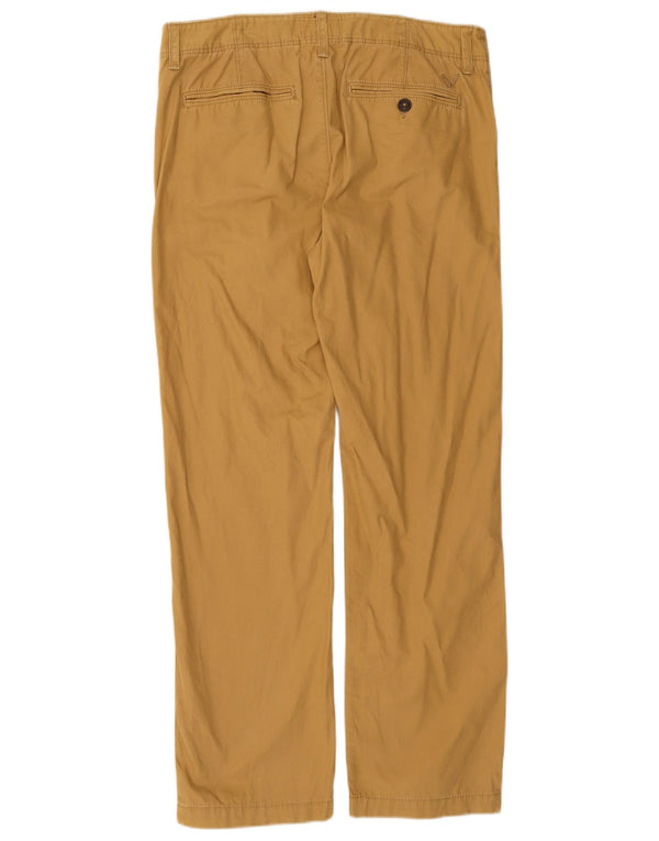 AMERICAN EAGLE Straight Chino-bukser til mænd W32 L32 Brun bomuld