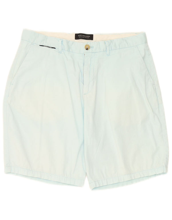 Scotch & Soda Chino Shorts til mænd W31 Medium Blue Bomuld