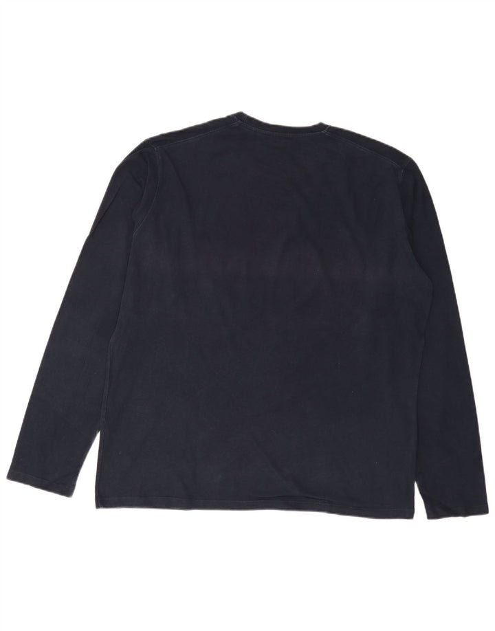 U.S. Polo Assn. Herre top langærmet XL marineblå bomuld