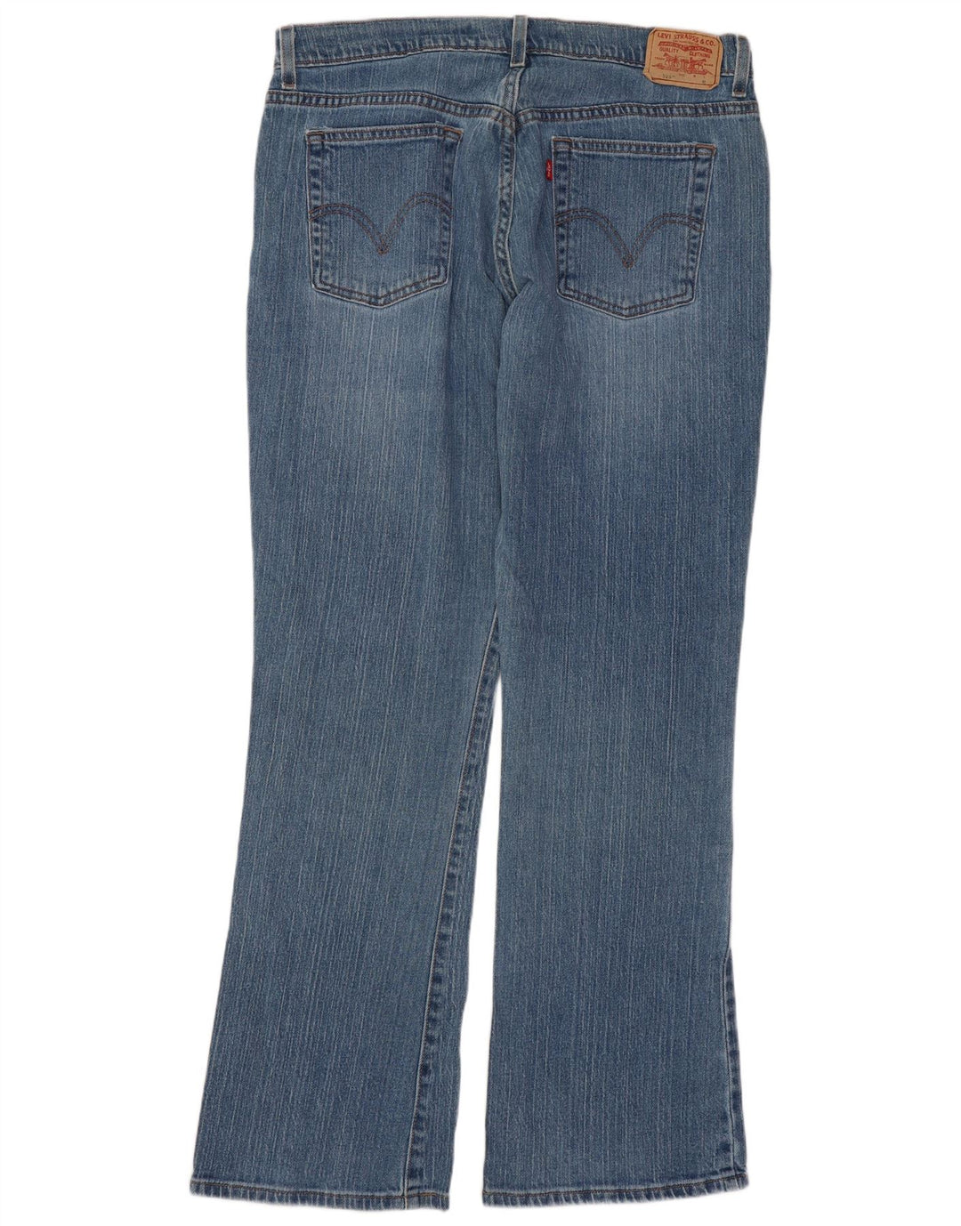 LEVI'S Dame 515 Nouveau Bootcut Jeans US 14 XL W34 L31 Blå
