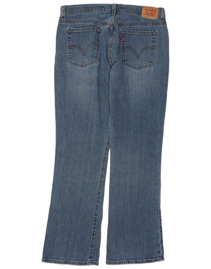 LEVI'S Dame 515 Nouveau Bootcut Jeans US 14 XL W34 L31 Blå