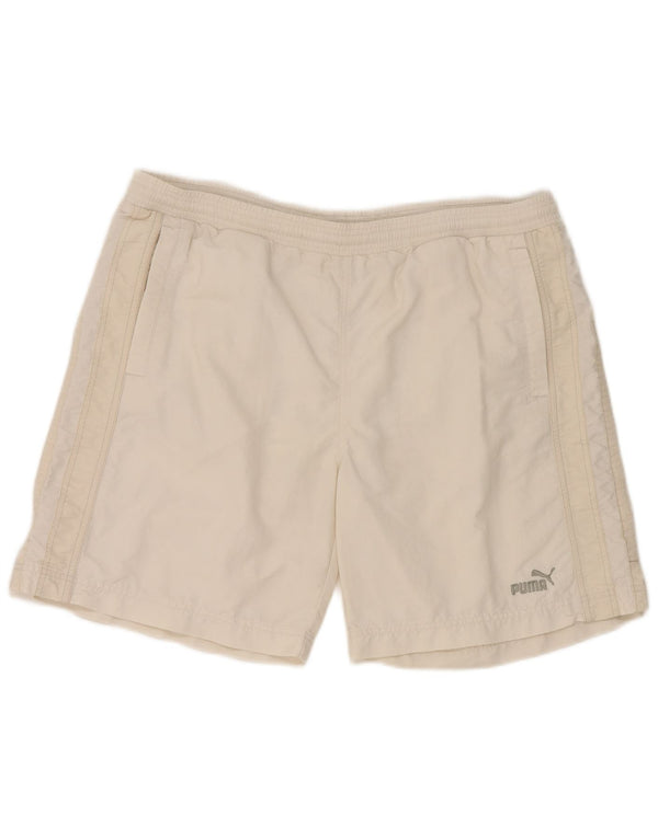 Puma Herre Sportshorts XL Hvid Nylon