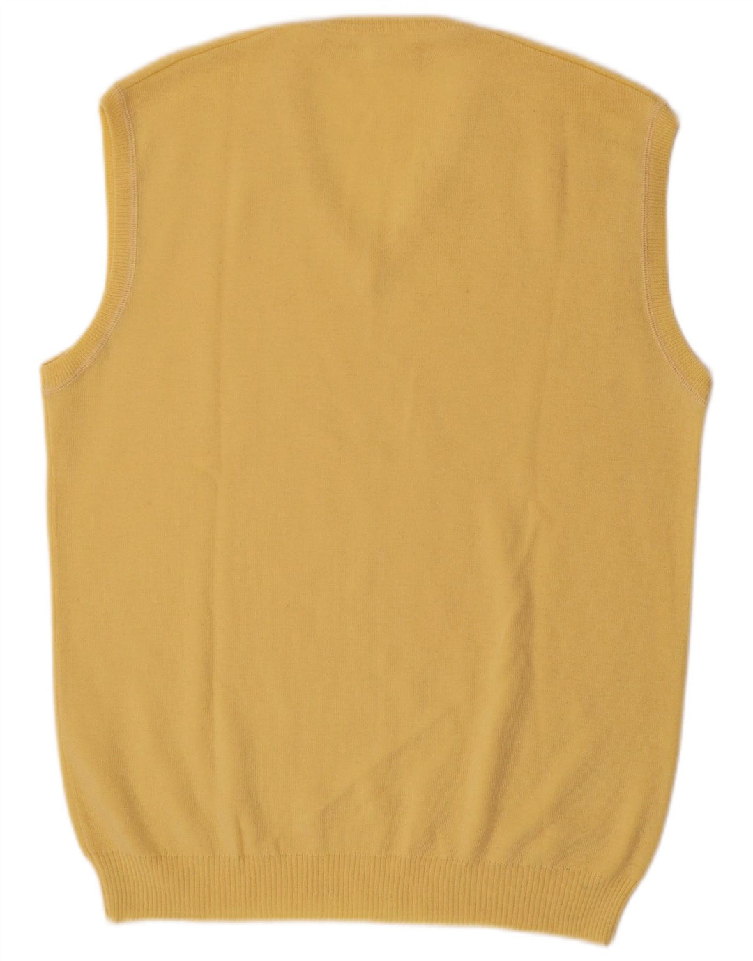 Vintage herrevest tanktop medium gul