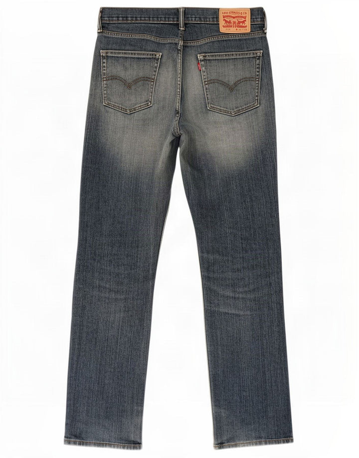 Levi's Herre 514 Straight Jeans W32 L34 Blå Bomuld