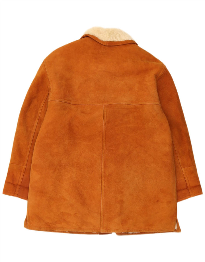 Fibok Dame Shearling Jacket IT 44 Medium Brun