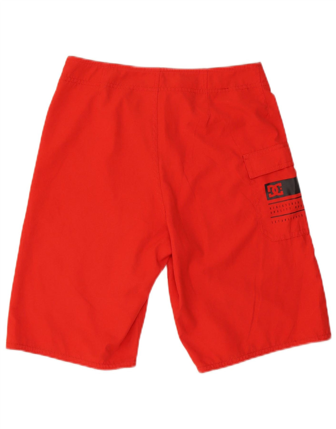 DC Boys svømmeshorts 13-14 år rød polyester