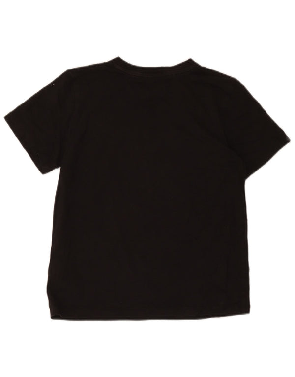 Calvin Klein Jeans Drenge Grafisk T-Shirt Top 11-12 År Sort Bomuld