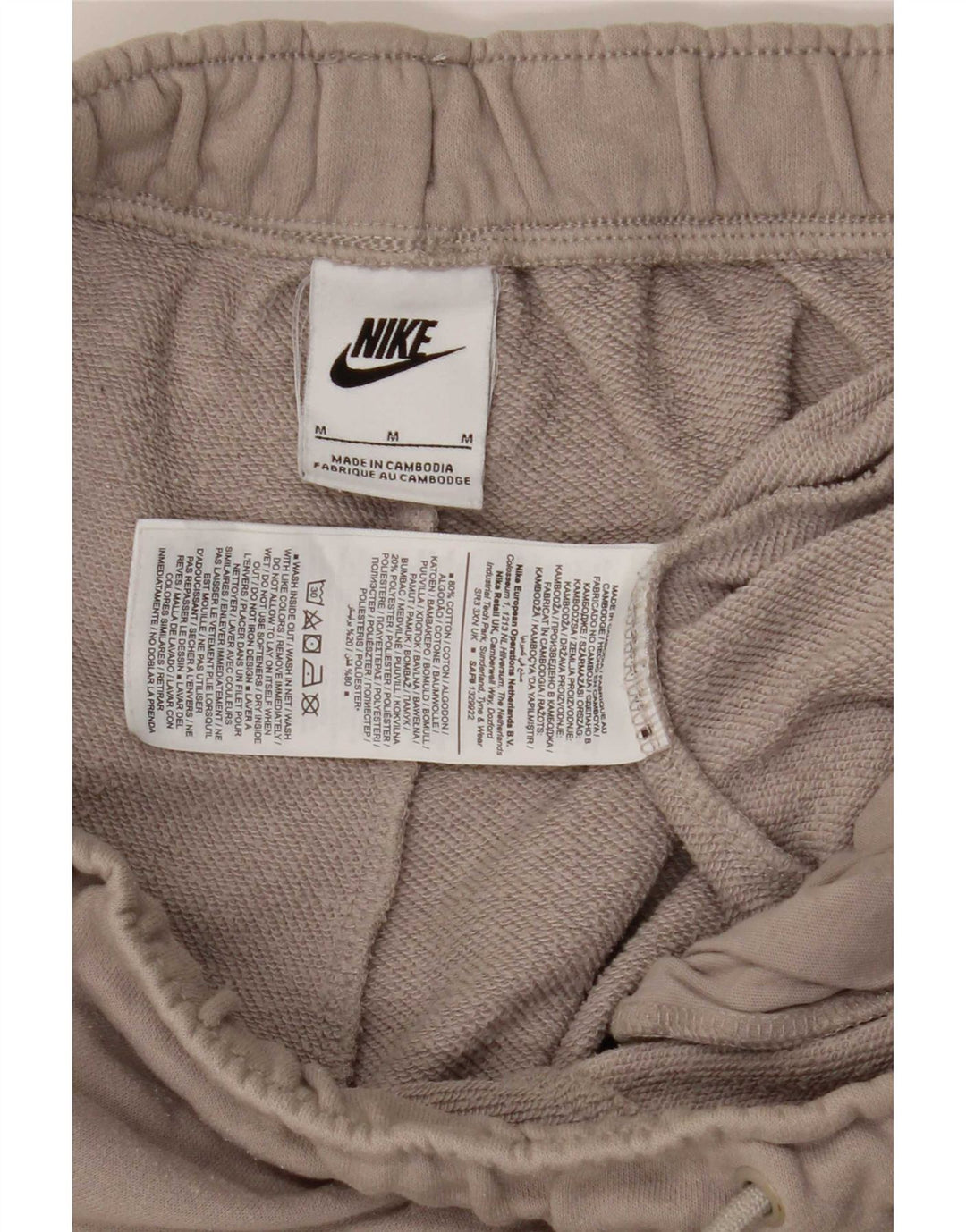 Nike Herre grafisk træningsdragt Bukser Joggers Medium Beige Colourblock