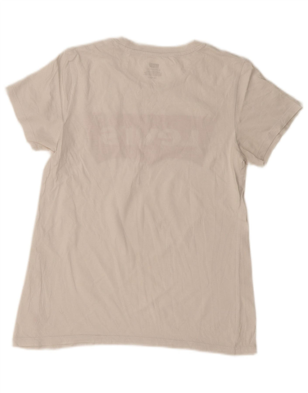 LEVI'S Womens Graphic T-Shirt Top UK 6 XS White