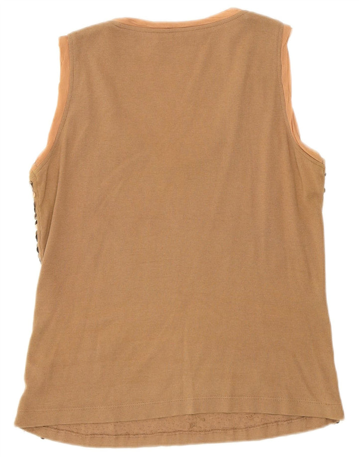 Marella Damevest Top UK 12 Medium Brun