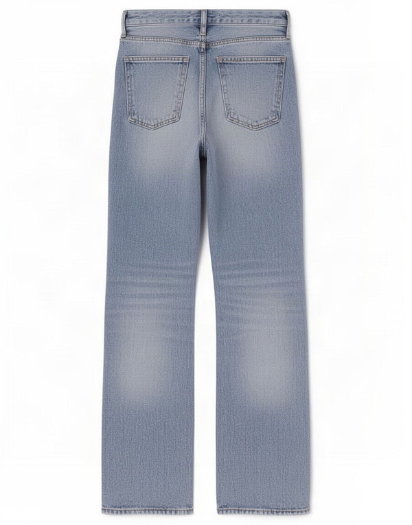 Zara Womens Wide Leg Jeans EU 36 XS W26 L33 Blue Cotton