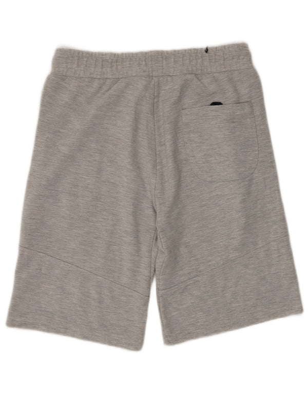 Zara Sportshorts til mænd mellemgrå flækket polyester