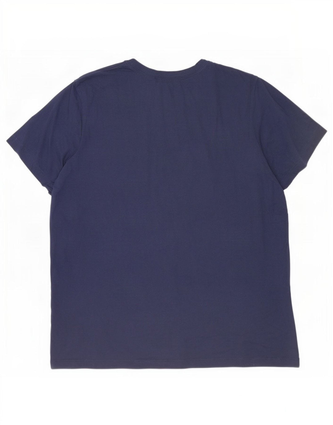 Nike T-shirt top til mænd XL marineblå bomuld