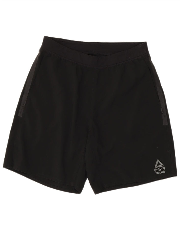 Reebok Sportshorts til mænd Small Black Polyester