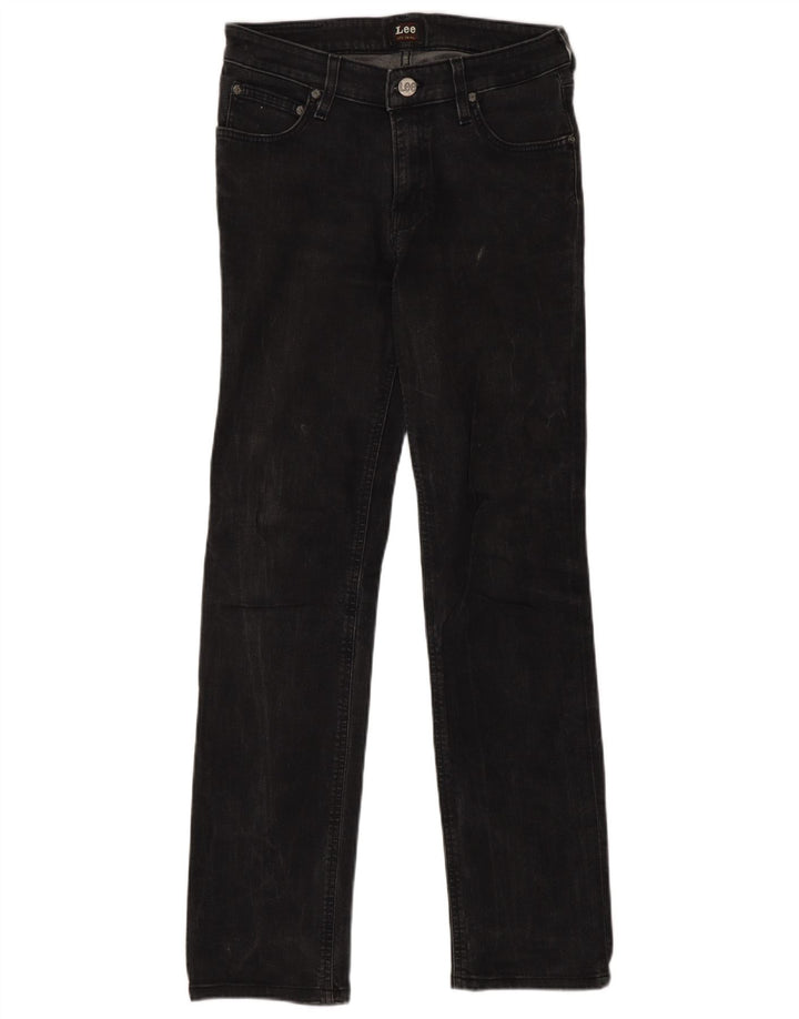 Lee Dame Marion Straight Jeans W28 L33 Grå Bomuld