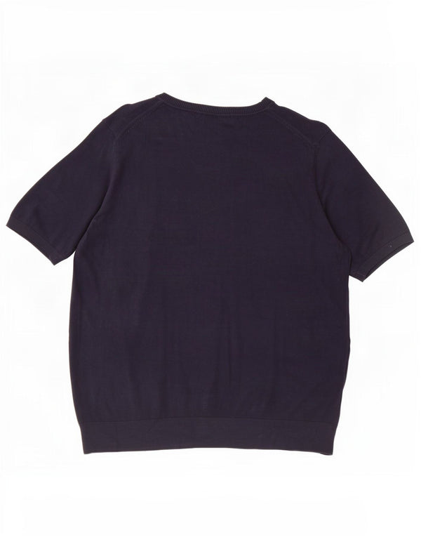 Marks & Spencer Dametrøjetrøje med rund hals DK 18 XL Marineblå