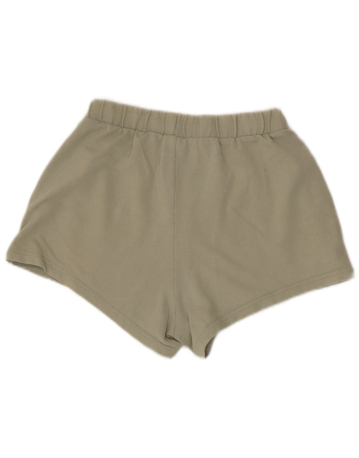 Puma sportsshorts til kvinder UK 8 Små grøn bomuld