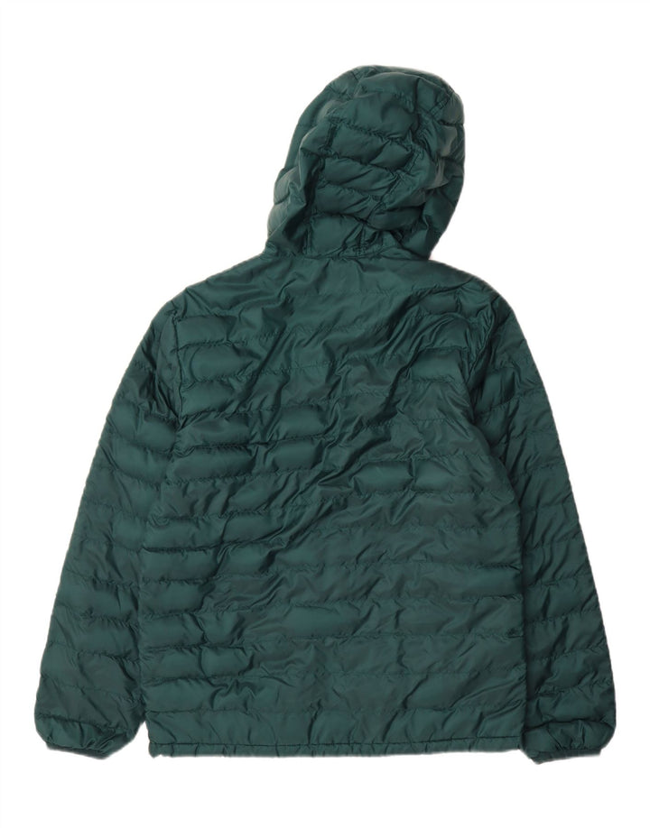 Levi's Herre hættepolstret jakke UK 36 Lille grøn polyester