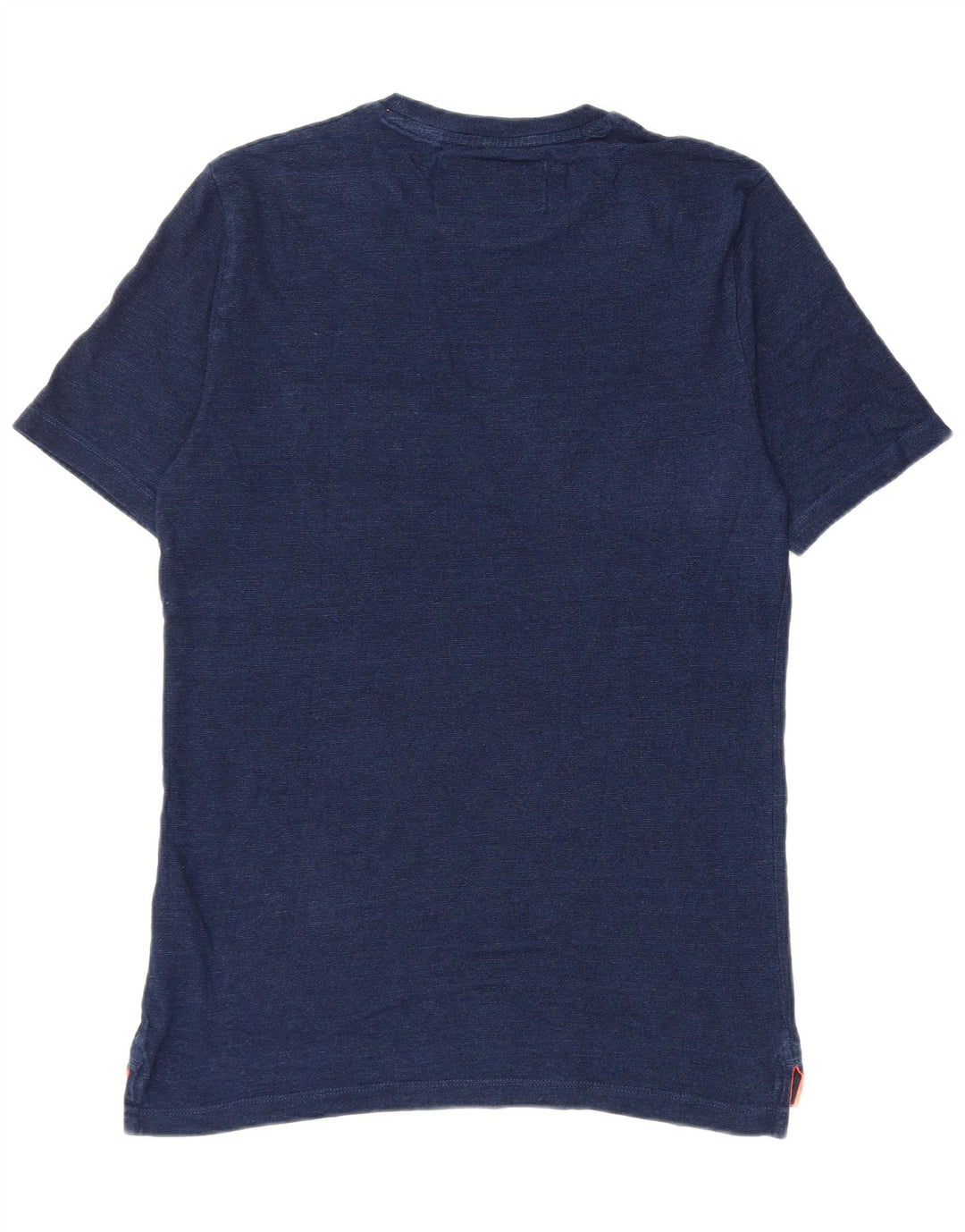 Superdry T-shirt top til mænd, lille marineblå bomuld
