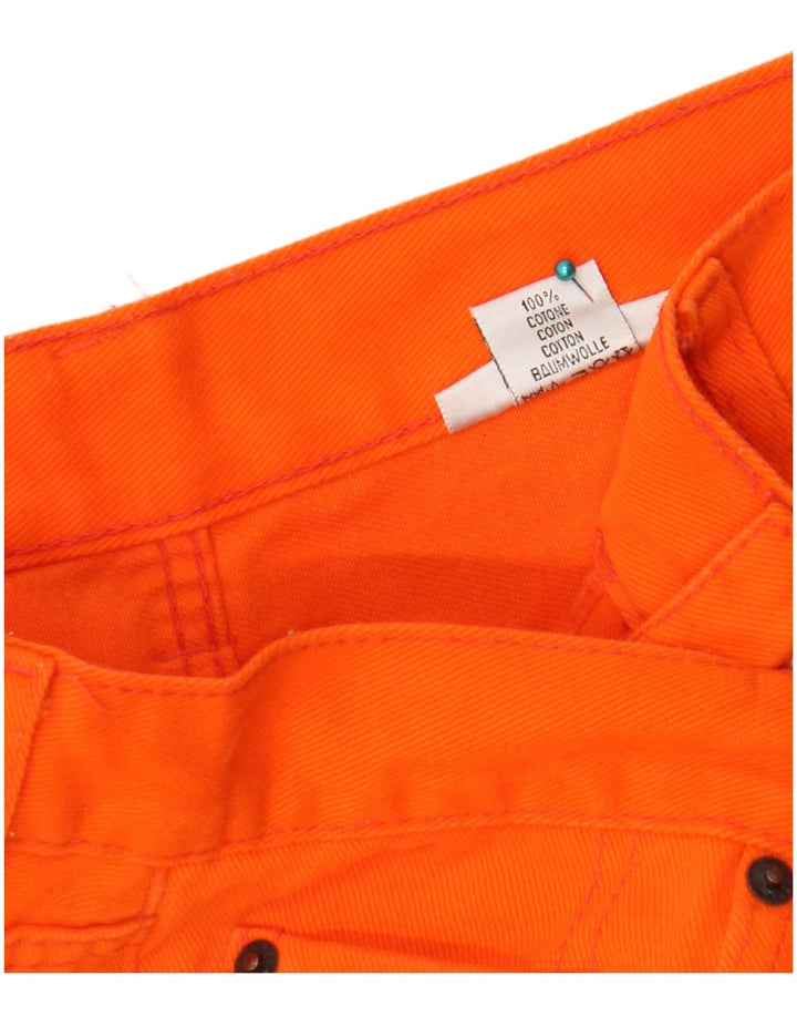 Replay Herre Casual Shorts W36 Large Orange Bomuld