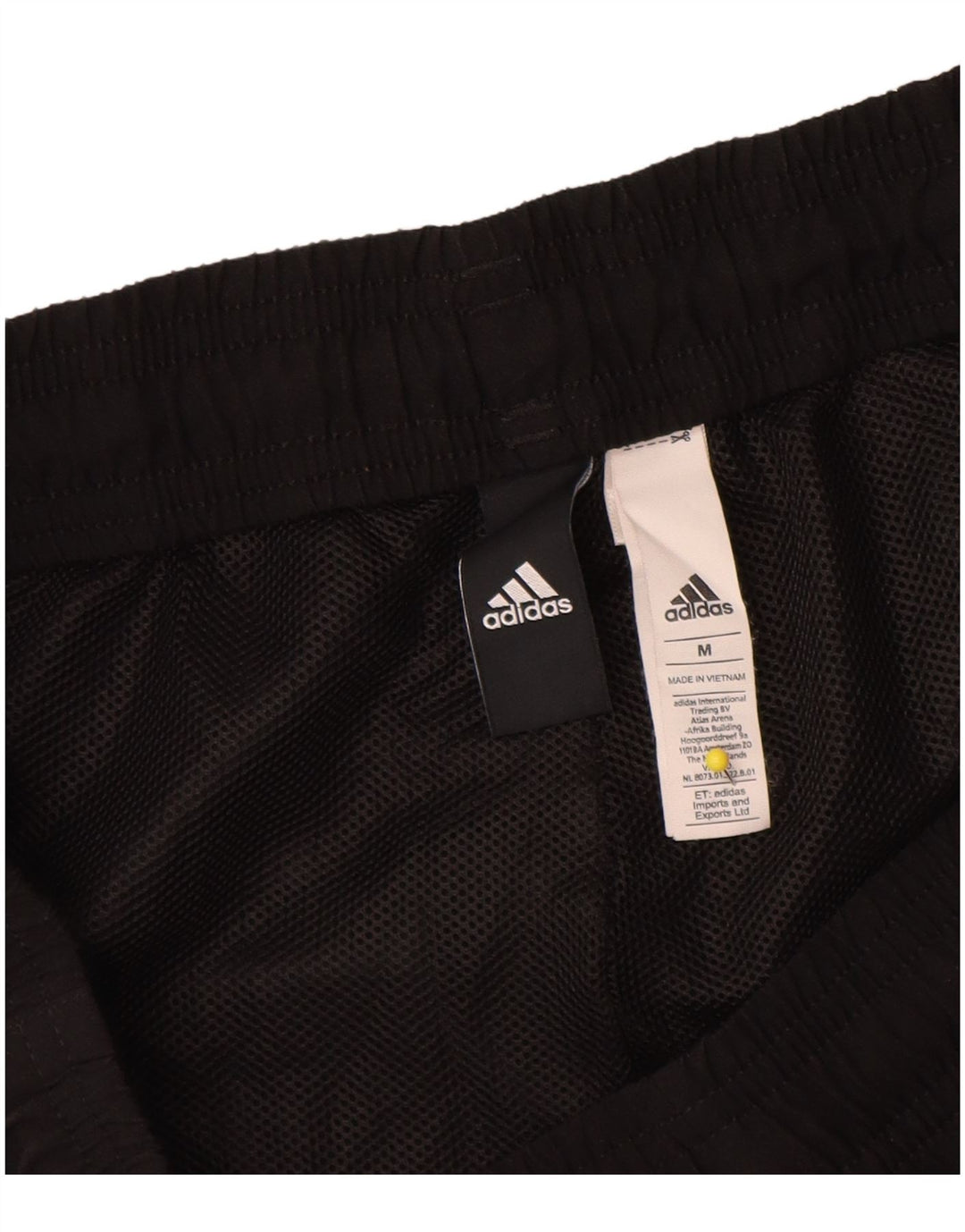 Adidas grafiske sportsshorts til mænd mellem sort polyester