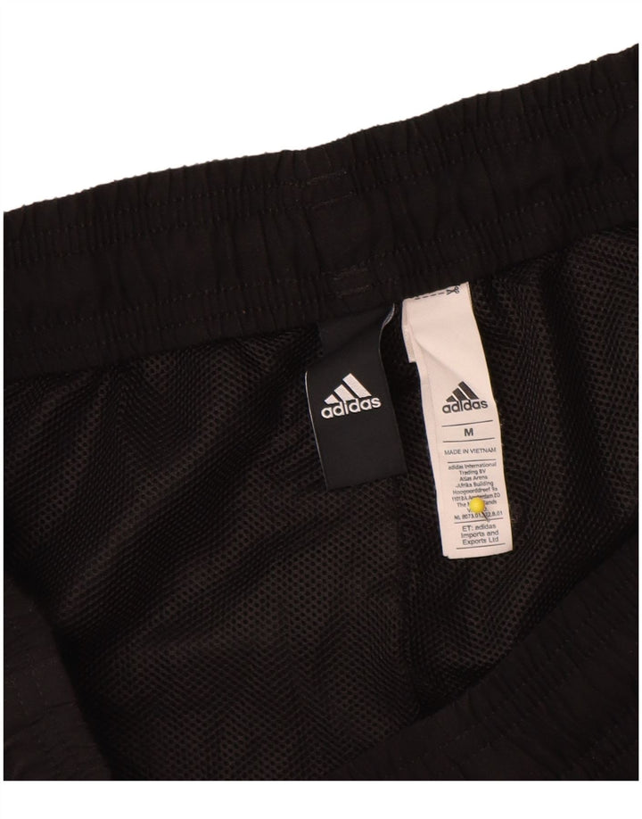 Adidas grafiske sportsshorts til mænd mellem sort polyester