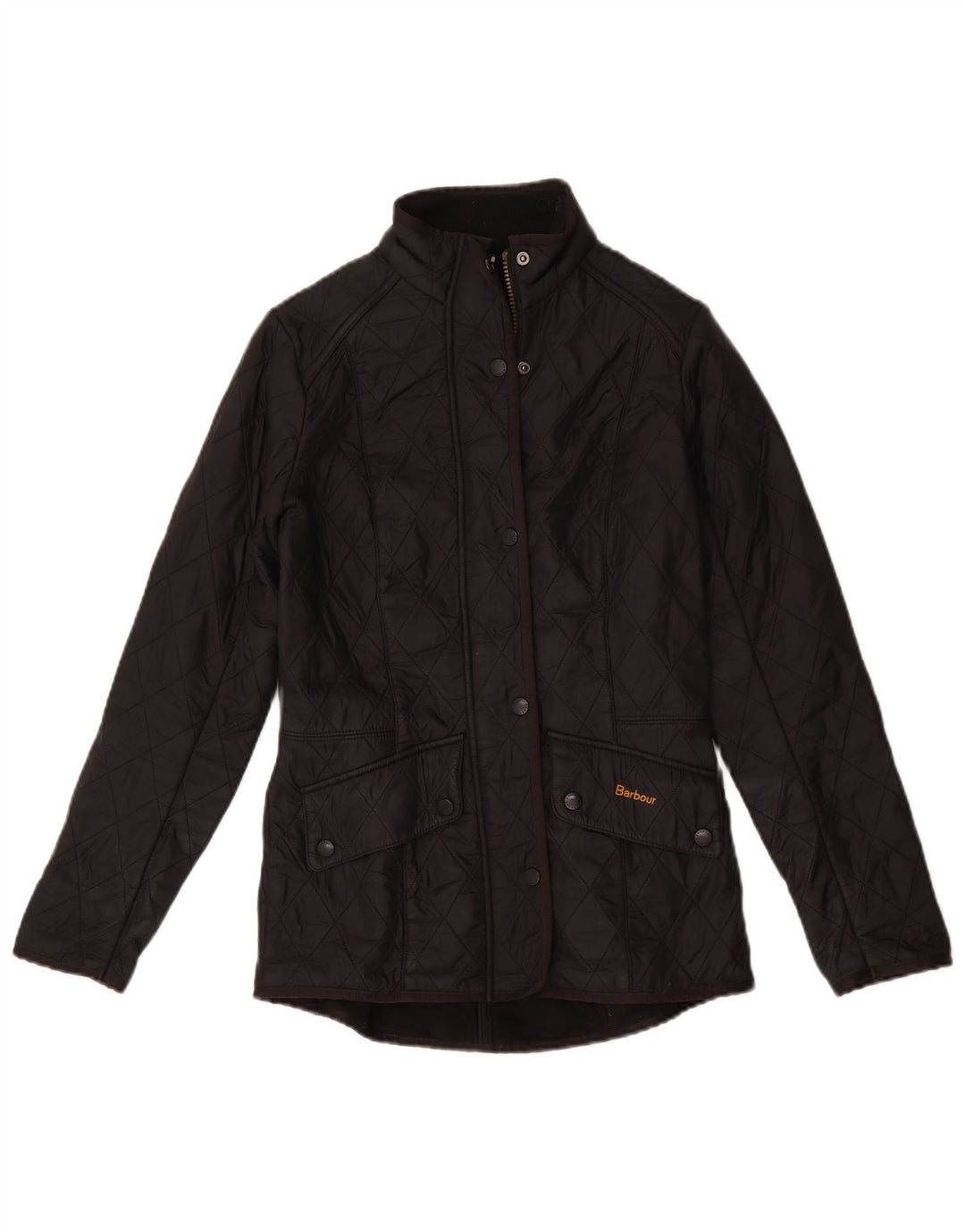 Barbour Quiltet jakke til kvinder UK 8 Lille Sort