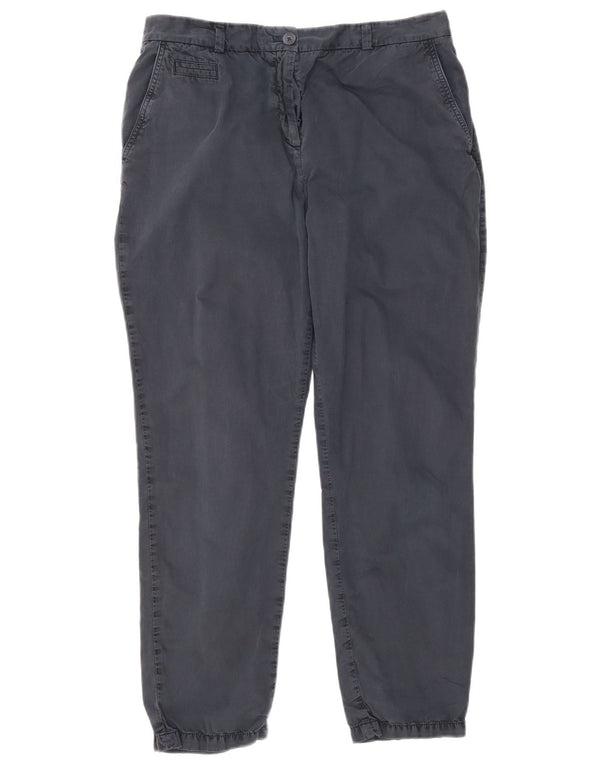Marks & Spencer Joggers til kvinder Chinobukser UK 14 Large W34 L28 Marineblå