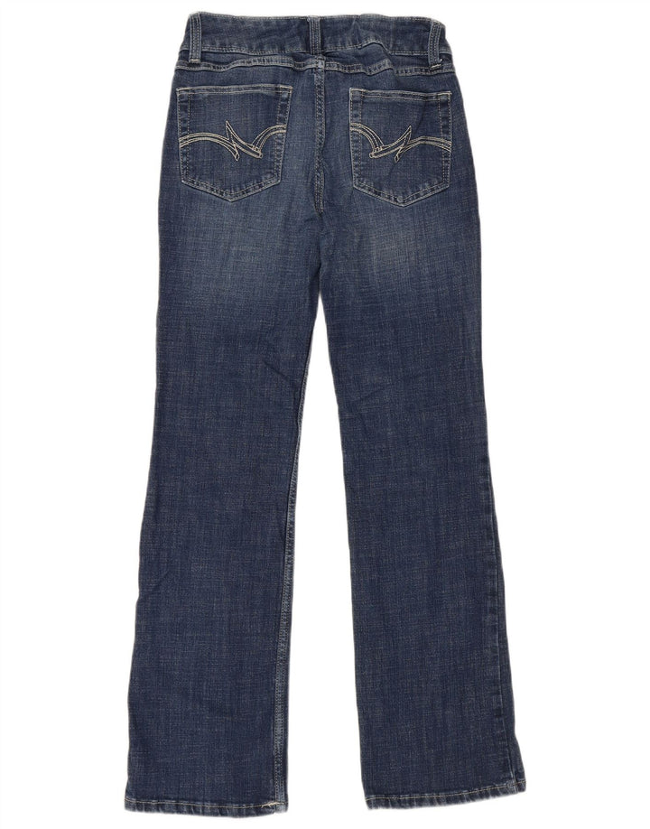 Wrangler Dame Bootcut Jeans W28 L30 Marineblå