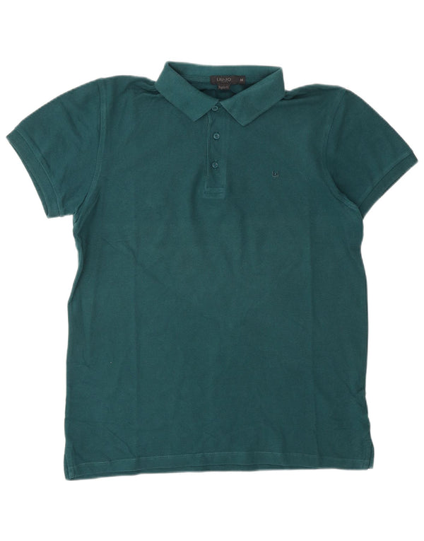 LIU JO Herre Regular Fit Polo Shirt Medium Green Bomuld