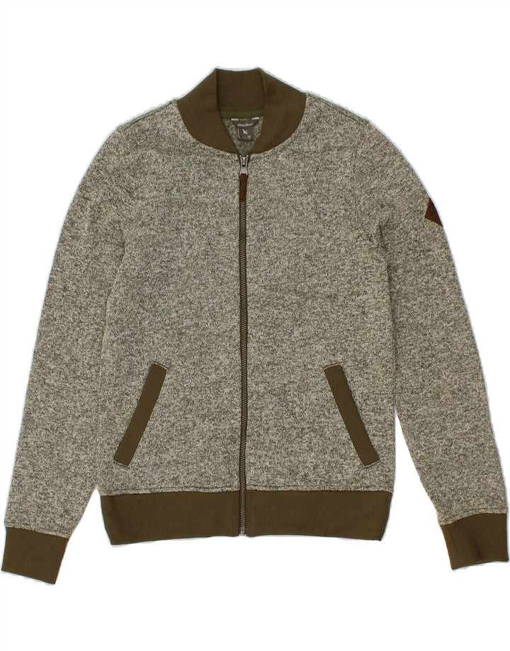 EDDIE BAUER Womens Tracksuit Top Jacket UK 6 XS Khaki Colourblock Vintage Eddie Bauer and Second-Hand Eddie Bauer from Messina Hembry 