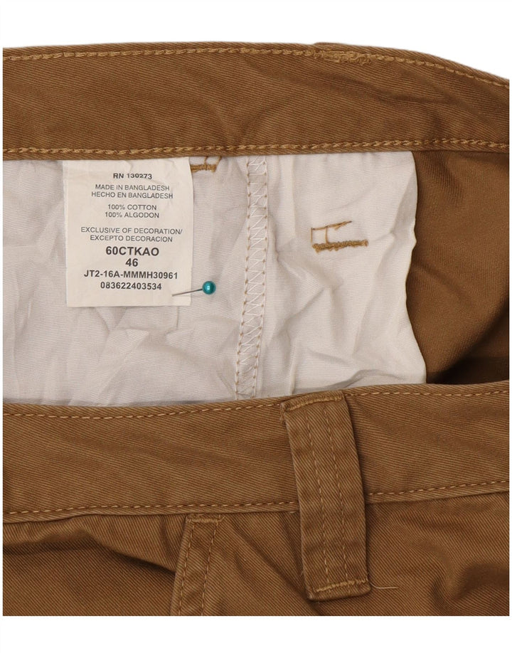 Wrangler Herre Cargo Shorts W46 3XL Beige Bomuld