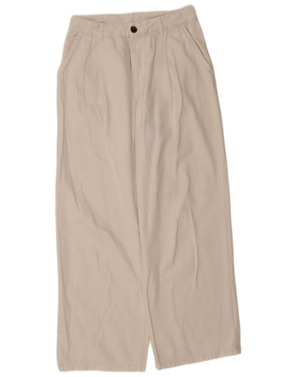 Massimo Dutti Dame Pegged Chino Bukser EU 40 Medium W30 L30 Hvid