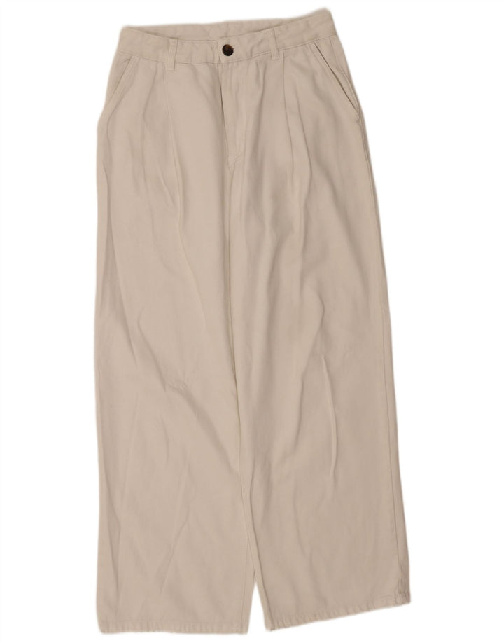 Massimo Dutti Dame Pegged Chino Bukser EU 40 Medium W30 L30 Hvid