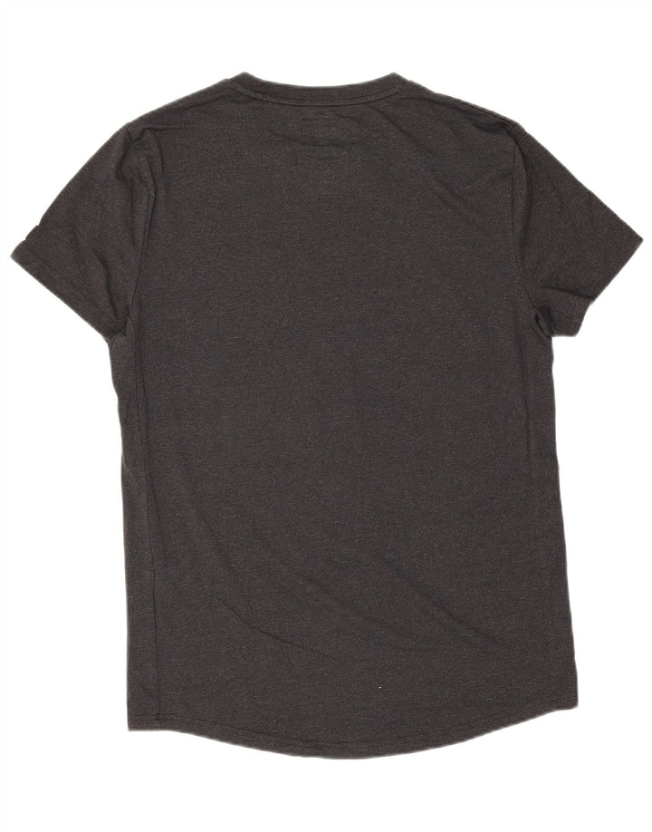 Superdry Herre grafisk T-shirt Top mellemgrå bomuld
