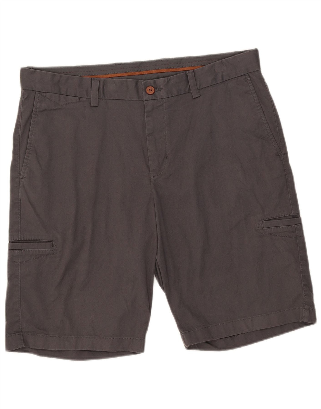 Tommy Bahama Herre Cargo Shorts W36 Large Grå Bomuld